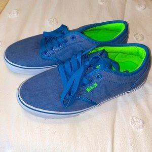 Green/blue Vans 🟢🔵